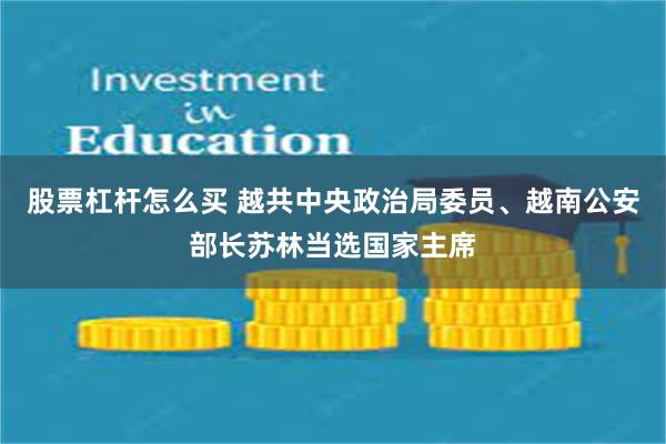 股票杠杆怎么买 越共中央政治局委员、越南公安部长苏林当选国家主席